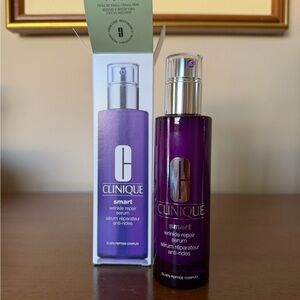 NIB Clinique Smart Clinical Repair Wrinkle Correcting Serum 3.4 fl oz